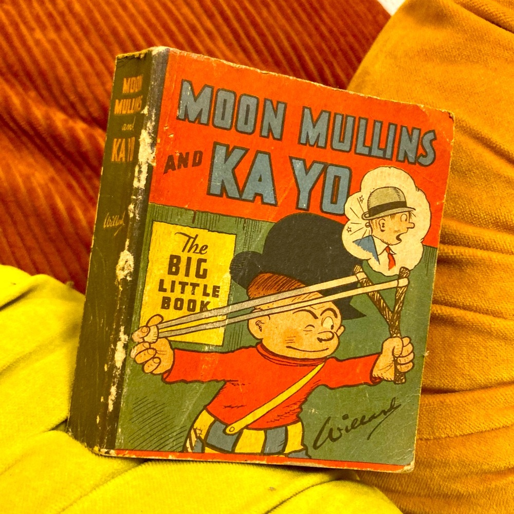 Lost in the 🔥 Antique 1933 Big Little Book: MOON MULLINS AND KA YO - Picture 1 of 10